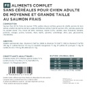 Sans céréales Adulte Saumon Frais