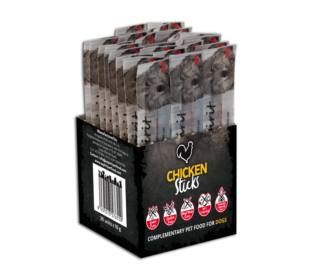 Alpha Spirit Bâtonnets De Poulet Individuels Pour Chien (30X10Gr)