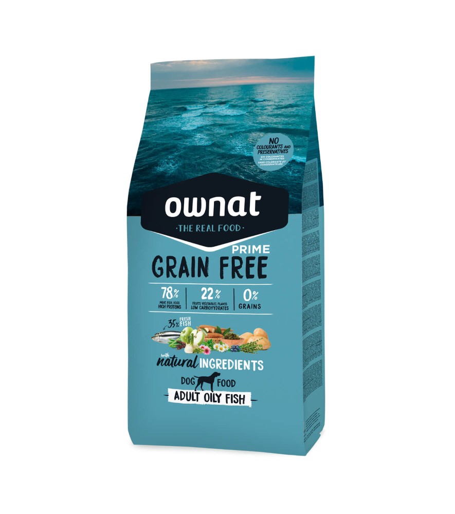 Ownat chien gf Prime adulte poisson gras