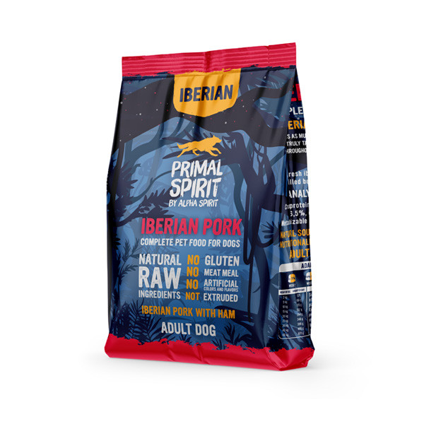 Alpha Spirit Iberian Ham Dog Food