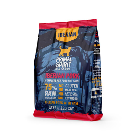 Alpha Spirit Iberian Ham Cat Food 1 Kg