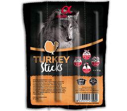 [5102405] Alpha Spirit Bâtonnets De Dinde Ristra Pour Chien (4 Unités)