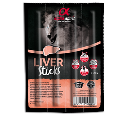 [5106405] Alpha Spirit Bâtonnets De Foie  Ristra Pour Chien (4 Unités)