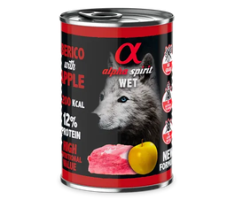 [ALPHD040004012] Alpha Spirit Boîte Porc & Pomme Pour Chien 400G