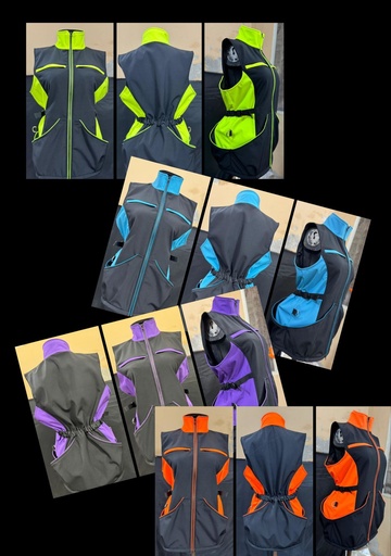 [VSOFT-SM-1] Veste Unisex softshell sans manche